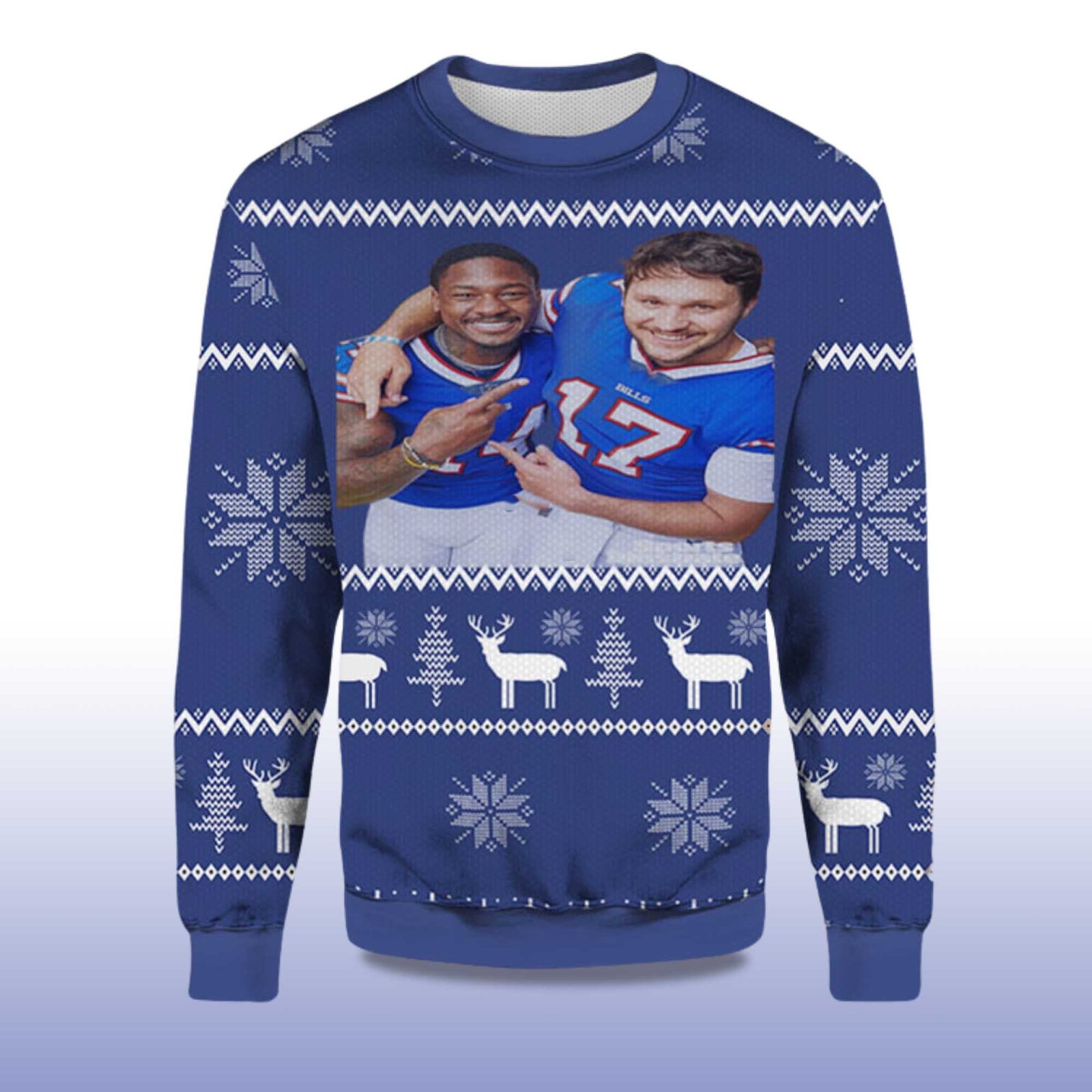 2025 National Best Friend Day Bills Ugly Sweater