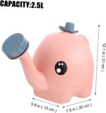 Large Large Plastic Watering Can with Lid Cartoon Gardening Pot for Home and Indoor Plants Ergonomic Handle Scratch-Resistant Design for Office and Garden Use - Image 5