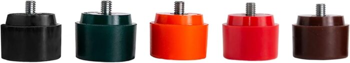 2 inch Replacement Urethane Striking Mallet Cap (Orange - Soft) - Image 3