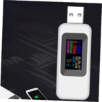 4pcs USB Multimeter Tester for Voltage and Measurement Black White No Battery Included Accurate Power for USB Devices Display Durable and Practical Design - Image 9