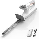 Litheli 20V Cordless Hedge Trimmer 16" (5/8" Cut), Handheld Shrub/Bush Trimmer, Lightweight for Thick Branches & Yard Work,Work with Litheli 20V System (2.5Ah Battery Incl.)