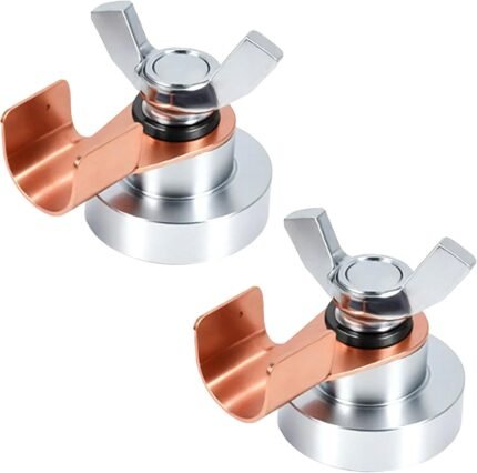 Welding Magnetic Grounding Clamp, 2025 New Upgrade Magnetic Welding Ground Clamp, Welding Magnets Clamps Tool, Welding Support Clamps Tools for Weldings Cutting (2pcs)
