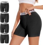 Womens Boxer Briefs High Waisted Modal Boy Shorts Underwear - Image 5