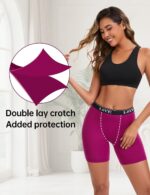 Womens Boxer Briefs High Waisted Modal Boy Shorts Underwear - Image 10
