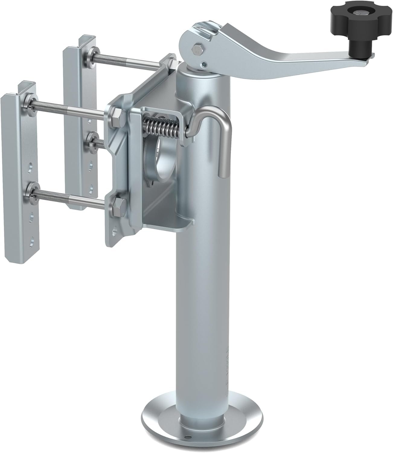 Swivel Bolt-on Trailer Jack, Trailer Jack Stand, 10″ Vertical Movement, Mounting Hardware Included, 1000 lbs