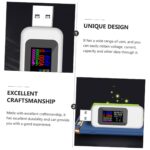 4pcs USB Multimeter Tester for Voltage and Measurement Black White No Battery Included Accurate Power for USB Devices Display Durable and Practical Design - Image 4