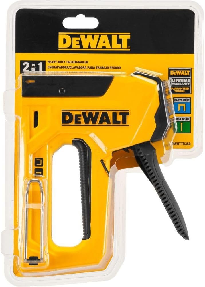 DeWalt DWHTTR350 HEAVY-DUTY ALUMINUM STAPLER/BRAD NAILER