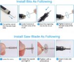USB Rechargable Engraving Machines Pen with 35bits,Mini Electric Engraver Etching Machines Cordless Rotary Tools Engraved Jewelry Stone Metal Plastic Wood Resin Model - Image 6