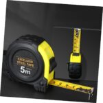 2 Pcs Metric and Measuring Tapes and Carbon Steel Tape Measure for Carpentry Construction Woodworking DIY Projects with Abs Case - Image 5