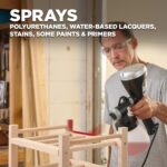 Wagner Spraytech 2432778 Earlex 3700 Handheld Finishing Sprayer for Woodworking and Furniture refinishing, Adjustable Settings with Multiple Tips and nozzles Included - Image 5