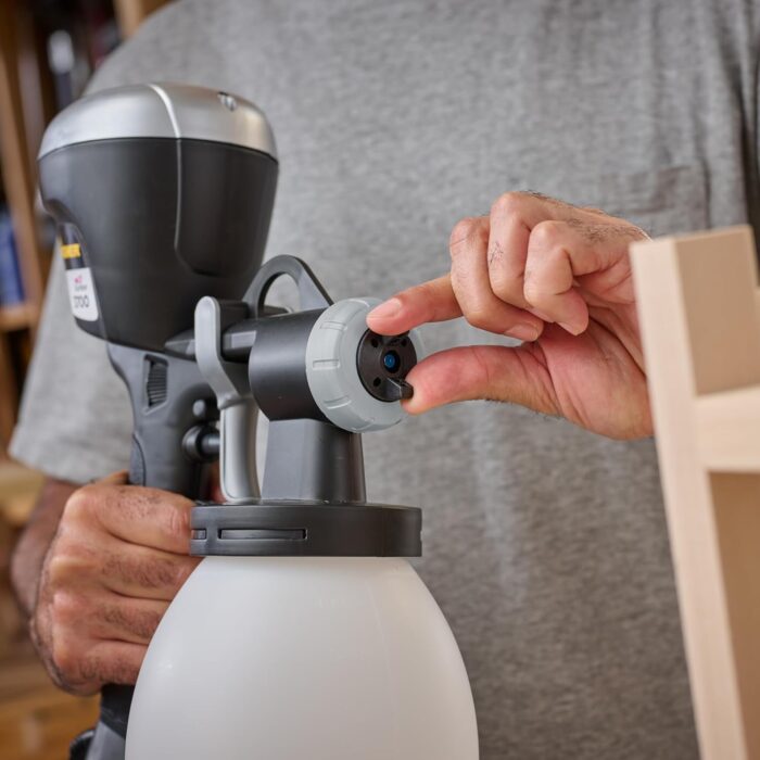 Wagner Spraytech 2432778 Earlex 3700 Handheld Finishing Sprayer for Woodworking and Furniture refinishing, Adjustable Settings with Multiple Tips and nozzles Included - Image 6