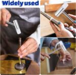 2Pcs Dual Head Small Hammer, 7Inch Mini Hammer Tool Double Face Jewelry Mallet Hammers, Plastic Head and Metal Heads Mini Jewelry Hammers for Home Decoration Installation Hand Tool - Image 5