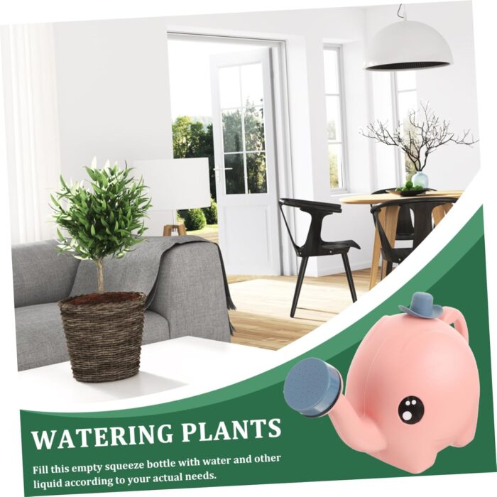 Large Large Plastic Watering Can with Lid Cartoon Gardening Pot for Home and Indoor Plants Ergonomic Handle Scratch-Resistant Design for Office and Garden Use - Image 9