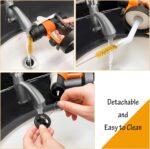 Paint Sprayer - BATAVIA HVLP Electric Spray Paint Gun, 1200ml High Capacity Container Easy to Clean, 4 Nozzles and 3 Patterns, for Furniture, Cabinets, Fence, Walls, Door, Garden Chairs etc - Image 7