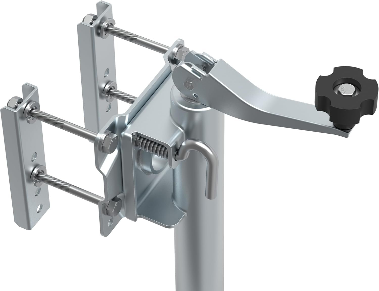 Swivel Bolt-on Trailer Jack, Trailer Jack Stand, 10″ Vertical Movement, Mounting Hardware Included, 1000 lbs