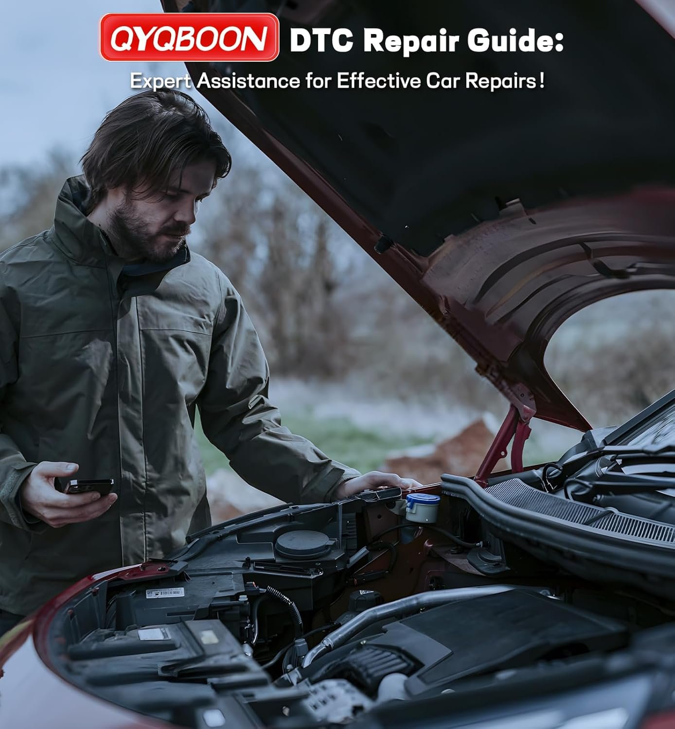 Bluetooth OBD2 Scanner for Cars – Wireless OBD2 Scan Tools & Code Reader for iPhone/Android Wireless Auto Diagnostic Tool to Read and Clear Error Codes Live Data Reset Exclusive APP