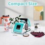 ColorSub 3 in 1 40 OZ Tumbler Heat Press Machine 11 OZ 15 OZ Mug Press Sublimation Machine for Sublimation 40 OZ Tumbler with Handle Straight Tumblers Bottles Mugs Glass Cup Printing Teal - Image 6