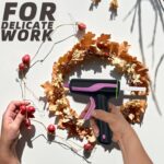 Cordless Hot Glue Gun, Rechargeable Hot Melt Glue Gun 2Ah Built-in Battery Smart Power-Off With 30pcs Premium Glue Sticks, 10pcs Wood Craft Sticks, Carry Case for DIY, Arts &Crafts - Image 8