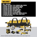 DEWALT 20V MAX Power Tool Combo Kit, 9-Tool Cordless Power Tool Set with 2 Batteries and Charger (DCK940D2) - Image 2