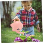Large Large Plastic Watering Can with Lid Cartoon Gardening Pot for Home and Indoor Plants Ergonomic Handle Scratch-Resistant Design for Office and Garden Use - Image 7