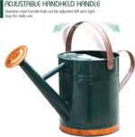 Metal Watering Can for Outdoor and Indoor Plants, Watering Can Decor, 1 Gallon (1 Gallon Green2) - Image 6