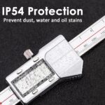Digital Centerline and Edge-to-Center Caliper – IP54 Waterproof Stainless Steel Caliper with LCD Display, 0.01mm/0.0005" Resolution, Inch/MM, Hole Center Distance Measuring Tool (0.4"-6"/10-150mm) - Image 3