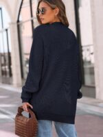 LILLUSORY Womens Oversized Cardigans Soft Knit Cardigan Sweater with Pockets - Image 54