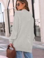 LILLUSORY Womens Oversized Cardigans Soft Knit Cardigan Sweater with Pockets - Image 44