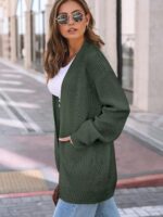 LILLUSORY Womens Oversized Cardigans Soft Knit Cardigan Sweater with Pockets - Image 58