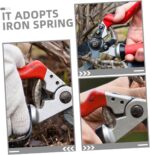PRETYZOOM 10pcs Manganese Steel Pruner Spring Tension Trimming Tool Replacement for Pruning Shears Compression Springs for Gardening and Household Use - Image 7