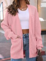 LILLUSORY Womens Oversized Cardigans Soft Knit Cardigan Sweater with Pockets - Image 70