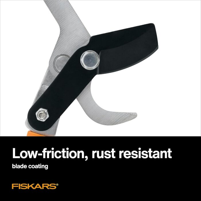 Fiskars 28-Inch Power-Lever Garden Bypass Lopper and Tree Trimmer, Sharp Precision-Ground Steel Blade for Cutting Branches up to 1.75-Inch Diameter - Image 3