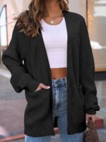 LILLUSORY Womens Oversized Cardigans Soft Knit Cardigan Sweater with Pockets - Image 40