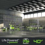 Greenworks 40V 16" Cordless Lawn Mower, Ultra-Light Push Mower with 4.0Ah Battery & Charger(75+ Tool Compatibility, 45Min Runtime) - Image 14