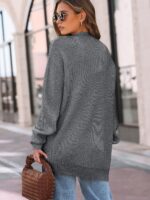 LILLUSORY Womens Oversized Cardigans Soft Knit Cardigan Sweater with Pockets - Image 24