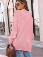 LILLUSORY Womens Oversized Cardigans Soft Knit Cardigan Sweater with Pockets - Image 69