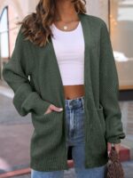 LILLUSORY Womens Oversized Cardigans Soft Knit Cardigan Sweater with Pockets - Image 60