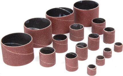 WEN DS164SPC 16-Piece Replacement Sanding Drum Sandpaper Kit, Assorted Grits