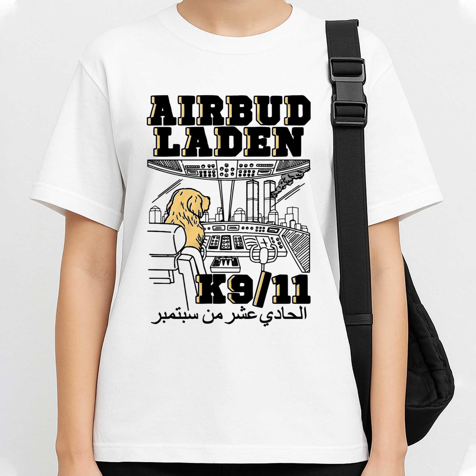 Airbud Laden K9 11 Dog In Cabin Shirt