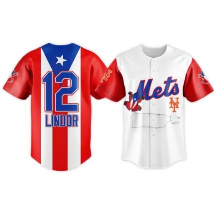 New York Mets Puerto Rico Heritage Baseball Jersey 2025