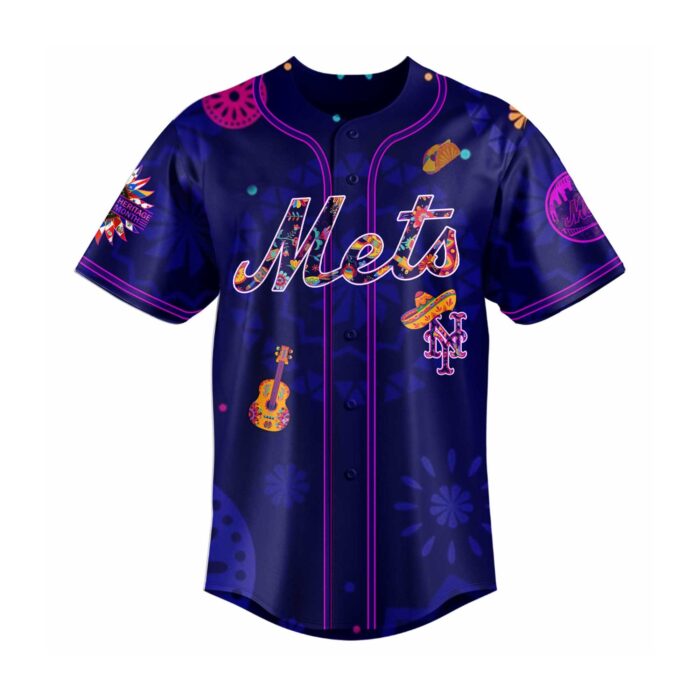 New York Mets National Hispanic Heritage Month Jersey 2025 - Image 2