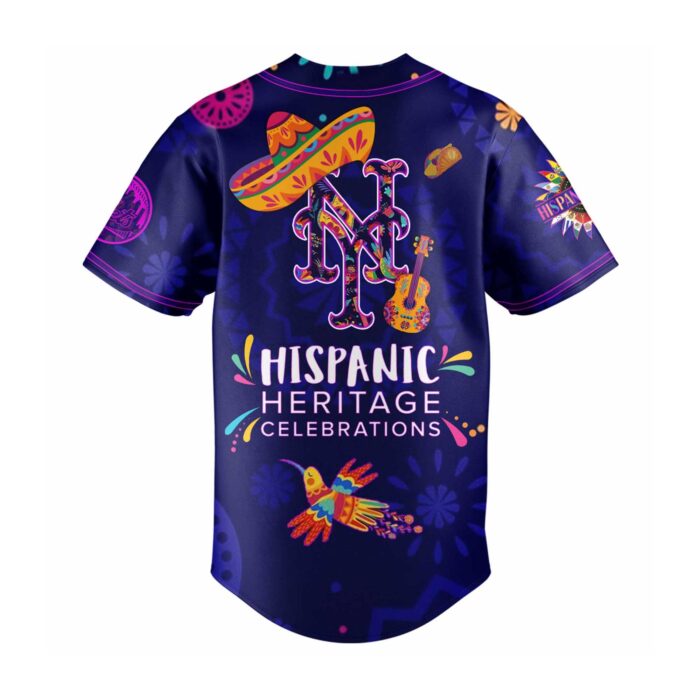New York Mets National Hispanic Heritage Month Jersey 2025 - Image 3