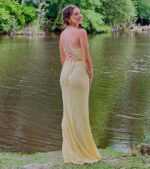 Bethanie Formal Sequin V-Neck Mermaid Dress - Image 18