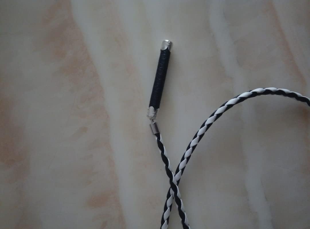 1/6th Black&White PU Leather Whip for 12″ PH Toy Male & Female Figure Body