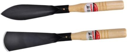 2PCS Mini Gardening Shovel with Wooden Handle Manganese Steel Planting and Soil Digging Tools for Weeding and Flower Garden Care
