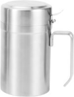 550ML Stainless Steel Olive Oil Dispenser Bottle, Leakproof Oil Container with Lid & Wide Mouth for Kitchen, Cooking, BBQ - Image 9