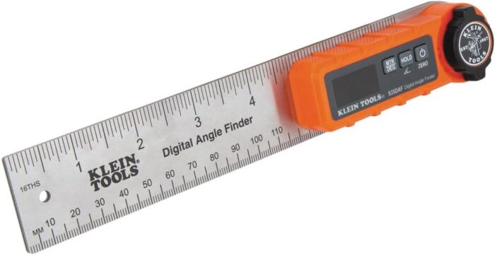 Klein Tools 935DAF Digital Angle Finder, Precision Measurements, Miter Saw Protractor Angle Calculation and Portable Design - Image 12