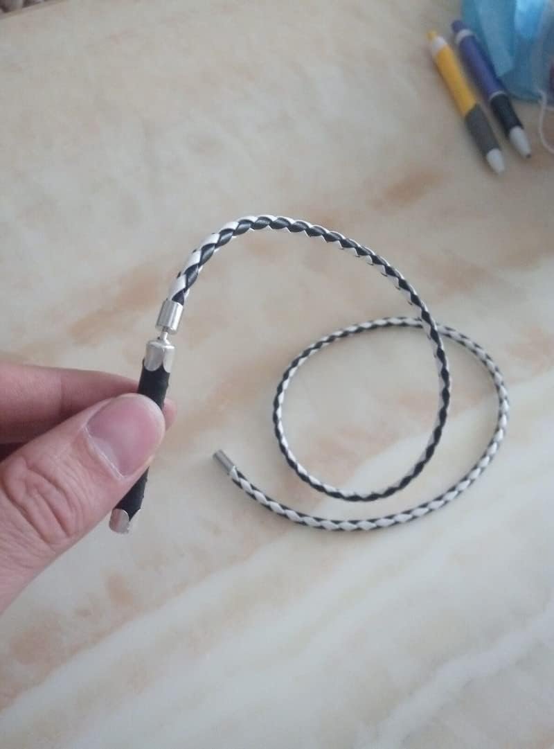 1/6th Black&White PU Leather Whip for 12″ PH Toy Male & Female Figure Body