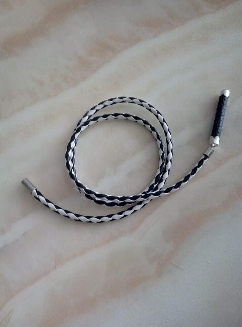 1/6th Black&White PU Leather Whip for 12″ PH Toy Male & Female Figure Body