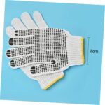 5pairs -scald Thermal Insulation Gloves Work Gloves for Home and Garden Use Skidproof and Wearproof Design Random Colors - Image 2